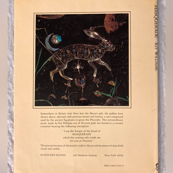 Masquerade by Kit Williams published by Schocken Books 1980 1st American edition - Picture 8 of 9